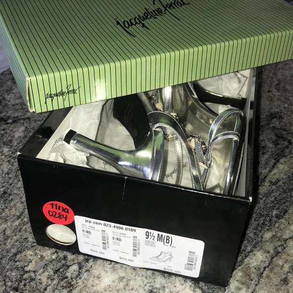 Dress heels, silver, prom - Picture 4 of 4